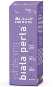 Biała Perła Wybielająca pasta do zębów :dla palaczy 75 ml 