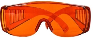 Okulary UV 100% pomarańczowe