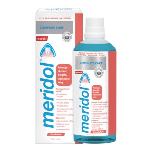 MERIDOL Complete Care 400ml - płyn do płukania jamy ustnej na wrażliwe dziąsła