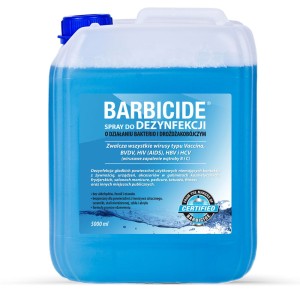 BARBICIDE - SPRAY DO DEZYNFEKCJI WSZYSTKICH POWIERZCHNI 5L (uzupełnienie)