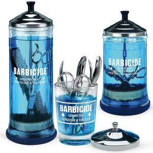 BARBICIDE Podręczny pojemnik szklany 120ml
