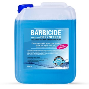 BARBICIDE - SPRAY DO DEZYNFEKCJI WSZYSTKICH POWIERZCHNI 5L (UZUPEŁNIENIE zapach)