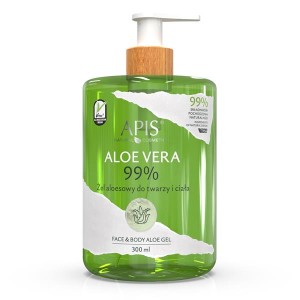 Apis ALOE VERA Żel aloesowy do twarzy i ciała / 300 ml
