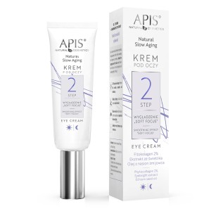 Apis NATURAL SLOW AGING Krem pod oczy STEP 2 WYGŁADZENIE „SOFT FOCUS” / 15 ml