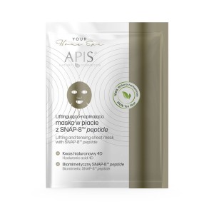 Apis MASKA W PŁACIE Liftingująca i napinająca maska w płacie z SNAP-8 MT peptide / 20 g