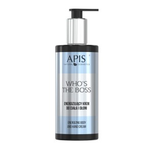 APIS- WHO'S THE BOSS ENERGIZUJĄCY KREM DO CIAŁA I DŁONI, 300ML