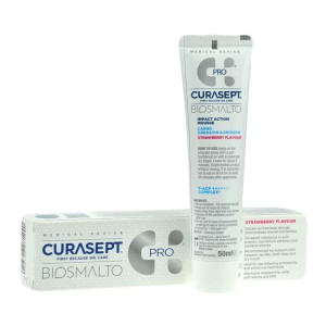 Curasept Biosmalto mus natychmiastowy efekt - ochrona przed próchnicą - truskawkowy Protection 50 ml