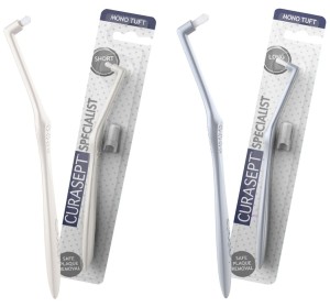 Szczoteczka jednopęczkowa 9 mm do zębów - Curasept long