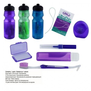 ZESTAW ORTODONTYCZNY HIGIENICZNY + BIDON