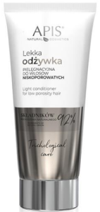 APIS TRICHOLOGICAL CARE Lekka odżywka pielęgnacyjna do włosów niskoporowatych 200 ml