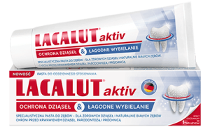 LACALUT Pasta do zębów Aktiv ochrona dziąseł & łagodne wybielanie 75 ml
