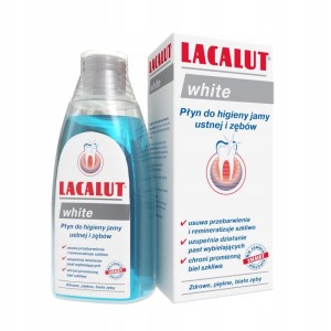LACALUT płyn do płukania jamy ustnej WHITE 300ml