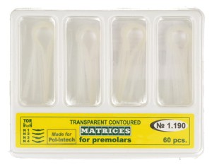 MATRYCE TRANSPARENTNE NA PRZEDTRZONOWCE (OP. 60 SZT.)