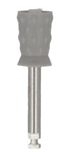 Gumko-szczotka polerska, prophy cup, soft, szara