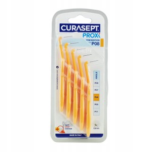 Curasept Proxi P08 Prevention pomarańczowe szczoteczki międzyzębowe długie
