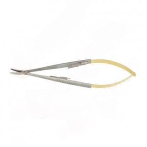 ROY-FTC-D162TC, IGŁOTRZYMACZ CASTROVIEJO TC WYGIĘTY, DŁ. 14 CM