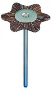 Szczotki polerskie zestaw (op.12szt.) gwiazdki