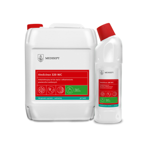 Mediclean 320 WC (antybakteryjny żel do mycia i odkamieniania sanitariatów) 750ml