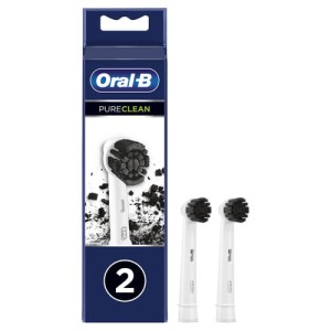 Oral-B końcówki do szczoteczki elektrycznej Pure Clean 2szt. Activate Charcoal