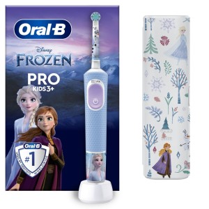 Oral-B szczoteczka akumulatorowa dla dzieci D103 Kids FROZEN - Kraina Lodu etui podróżne