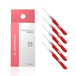 SYMBIORAL Interdental szczoteczki międzyzębowe 0,6mm ISO 0 - 5szt.