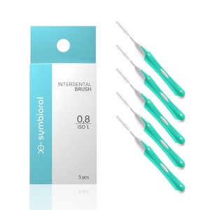SYMBIORAL Interdental szczoteczki międzyzębowe 0,8mm ISO 1 - 5szt.