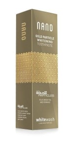 Nano Whitewash Gold Particle Whitening - Wybielająca pasta do zębów z cząsteczkami złota 75 ml