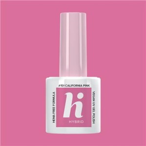 HiHybrid Hema Free Lakier hybrydowy HYBRYDOWY CALIFORNIA PINK #151 - 5 ml