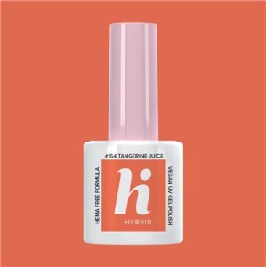 HiHybrid Hema Free Lakier hybrydowy TANGERINE JUICE #154 - 5 ml