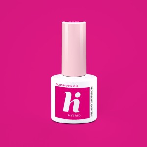 HiHybrid Lakier hybrydowy GLOSSY PINK #219 - 5 ml