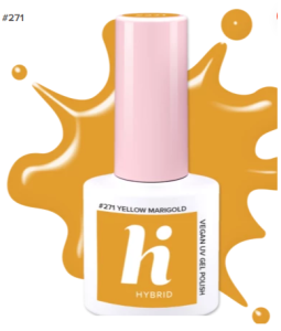 HiHybrid Lakier hybrydowy YELLOW MARIGOLD #271 - 5 ml