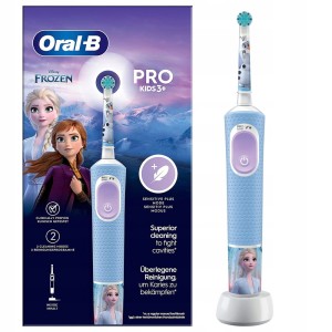Oral-B szczoteczka akumulatorowa dla dzieci D103 Kids FROZEN - Kraina Lodu