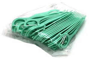 Wykałaczko-nitki Polydent (op.50szt.)