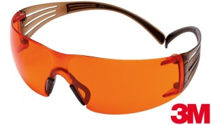 Okulary firmy 3M UV 100% pomarańczowe