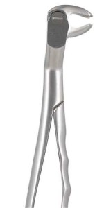 Kleszcze ekstrakcyjne Routurier anatomiczne - 22 lewy