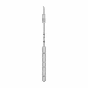 ROY-55-700-008 OSTEOTOM PROSTY - WYPUKŁY, Z OGRANICZNIKIEM, DŁ. 17 CM, ŚR. 3.5 MM