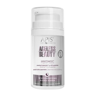 APIS AGELESS BEAUTY WITH PROGELINE WIELOZADANIOWA KREMO-MASKA NA NOC Z PROGELINĄ / 50ML