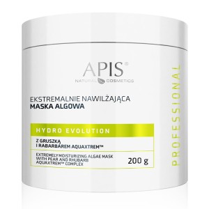 APIS Hydro Evolution Ekstremalnie nawilżająca maska algowa z gruszką i rabarbarem AQUAXTREM 200 g