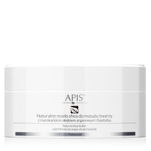 APIS Regeneration Naturalne masło shea do masażu twarzy z marokańskim olejkiem arganowym i baobabu 100 g