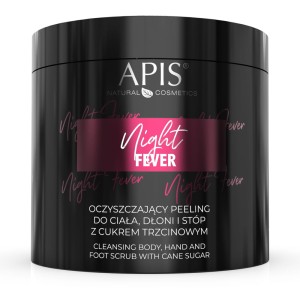 APIS - NIGHT FEVER OCZYSZCZAJĄCY PEELING DO CIAŁA, DŁONI I STÓP, 700 G