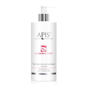 Apis, Couperose Stop, Tonik do cery naczynkowej z Acerolą, 500 ml