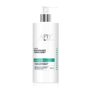 APIS API-PODO Krem regenerująco-nawilżający do stóp z mocznikiem 20% i jonizowanym srebrem 500 ml