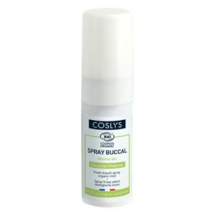 COSLYS BIO spray ekologiczny odświeżający oddech z miętą pieprzową i zieloną herbatą 15ml