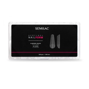 Tipsy Semilac Acrylgel nail form Square 120szt.