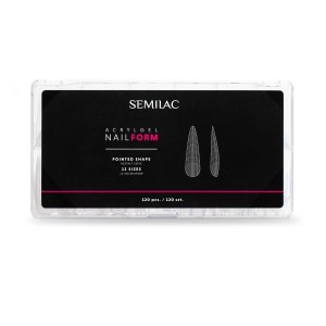 Tipsy Semilac Acrylgel nail form Pointed 120szt.