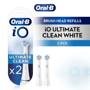 ORAL-B iO Ultimate Clean White końcówki do szczoteczki elektrycznej ORAL-B iO białe 2 sztuki