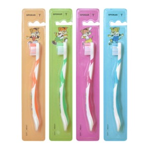SPOKAR T 5-8 lat SOFT 1szt. - szczoteczka do zębów dla dzieci z miękkimi włóknami