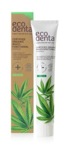 ECODENTA Organic Pasta do zębów MULTI-FUNCTIONAL - wielofunkcyjna z olejem konopnym 75ml