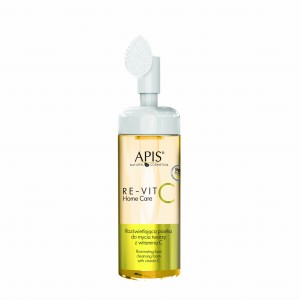 Apis RE-VIT C HOME CARE Rozświetlająca pianka do mycia twarzy z witaminą C / 150 ml