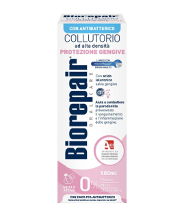 BIOREPAIR Ochrona Dziąseł 500ml - płyn do płukania jamy ustnej z kwasem hialuronowym